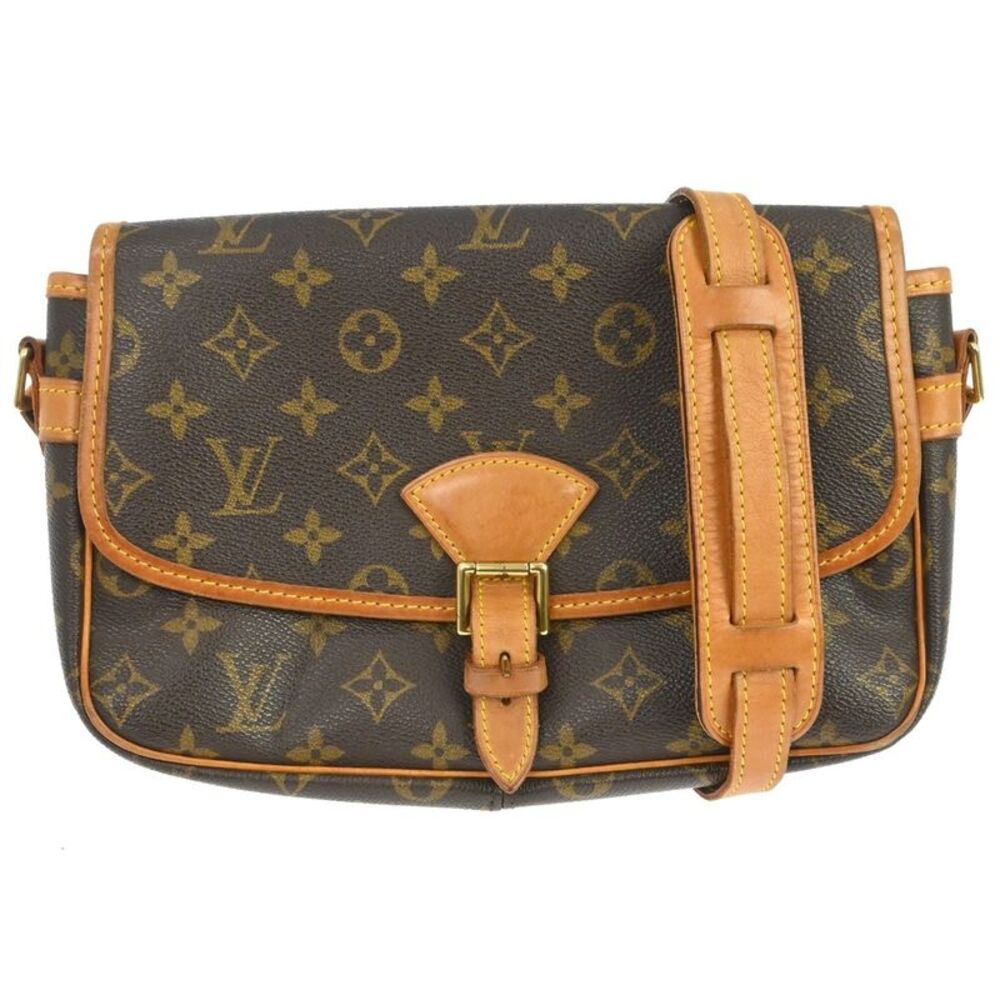 Louis Vuitton Sologne Monogram Canvas Brown Canvas Shoulder Bag Bag